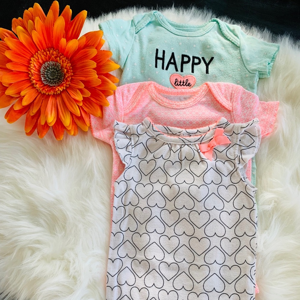Carters baby girl onesies